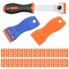 Cleaning Scraper Tool Set, 3PCS Scraper Tool with 30 Pcs