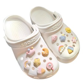 Pack of 12 Shoe Charms, for Crocs Badge Glitter, Shoe Charms, Shoe Charms, Shoe Pin Set Pins, Shoe Charms, for Charms Glitter, for Crocs Badges, PVC Shoe Charm