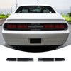 JeCar Smoked Tail Light Covers Rear Light Guards Exterior Accessories