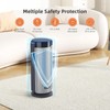 Space Heaters for Indoor Use Large Room, 70 ° Oscillation,