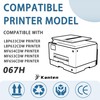 KANTEN Remanfuctured 067 067H Toner Cartridge Set (with Display Capacity