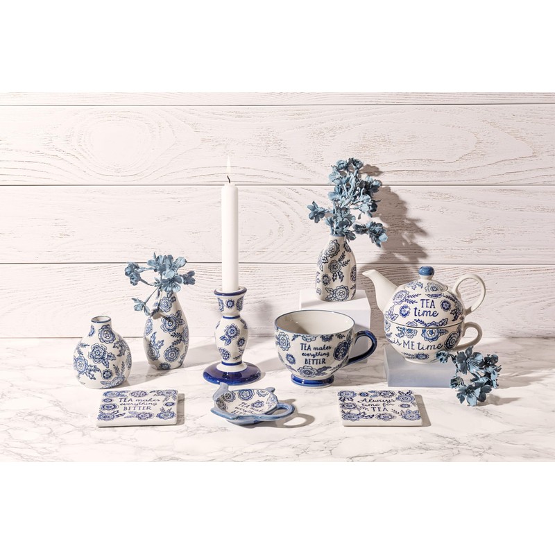 Sass & Belle Blue Willow Coasters