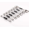 Magnetic Measuring Spoons Set of 8 Stainless Steel Stackable Dual
