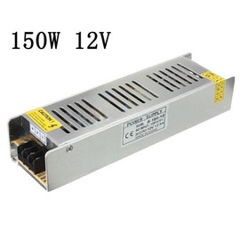 LED Sone 12V 12.5A 150W Switch Power Supply Driver Power Transformer for CCTV camera Security System LED Strip Light (150W 12.5A)