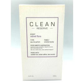 Clean Velvet Flora Eau De Parfum ~ 3.4 oz / 100 ml ~ BNIB