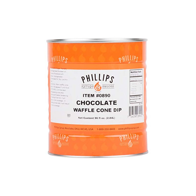 Chocolate Waffle Cone Dip - #10 Can By Tabletop King