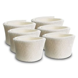 Natural-Breeze MAF2 Super Wick Replacement Filter Compatible with Emerson MoistAIR Essick Air EF2 & Kenmore Part # 15508 MA0600, Pack of 6
