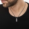 s.Oliver 2027444 Men's Necklace with Pendant Stainless Steel 50 +