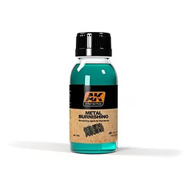 Metal Burnishing Fluid 100ml Bottle AK Interactive
