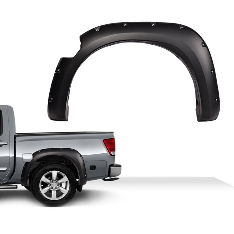 G-PLUS Pocket Riveted Fender Flares, Compatible with Nissan Titan 2004-2015