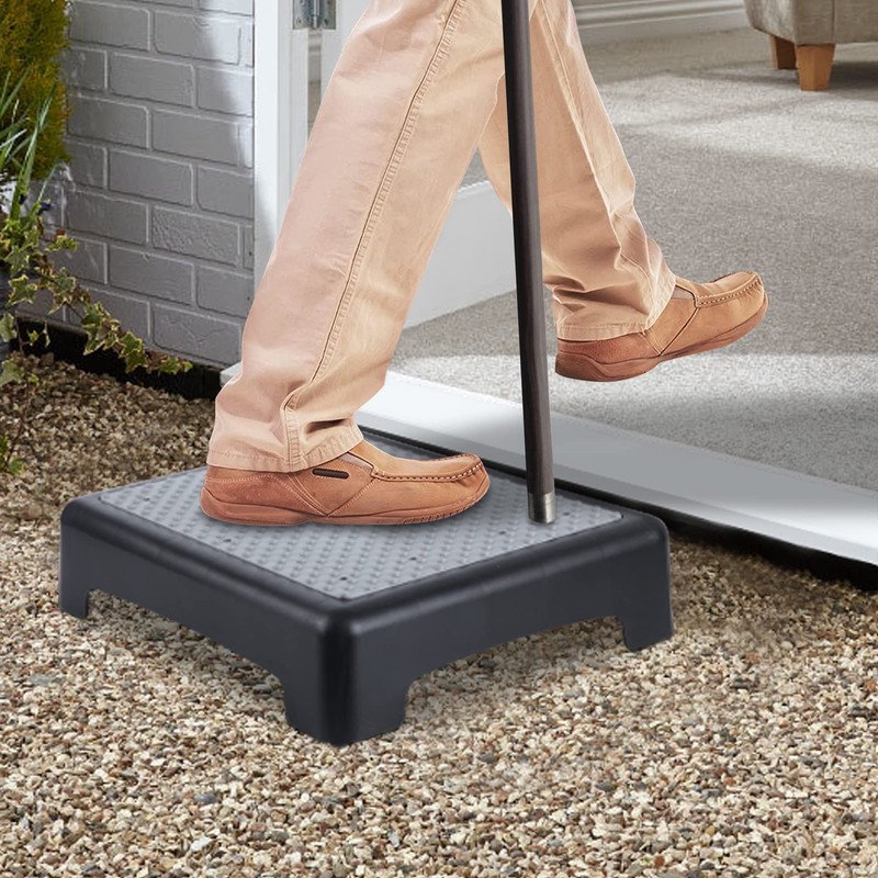 KASSO Step Stool, Non-Slip Mobility Step Platform, Safety Riser Step