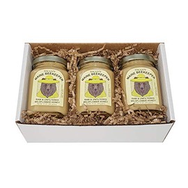 Swan's Maine Beekeeper - Raw Unfiltered Wildflower Honey - 10 oz (3 Pack)