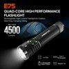 ACEBEAM E75 4500 High Lumens Flashlight with Magnetic Base, Super