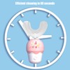 U Shaped Electric Toothbrush Smart USB Wireless Automatic Toothbrush Oral