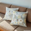 Suminoe A035C Cushion Cover, Gray, 17.7 x 17.7 inches (45