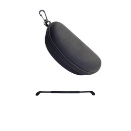 CIWS Sunglasses Case, Volley, Lash Plus, Trion, Compatible with Glasses, Band, Glasses, Fishing, Case Black: Band Black