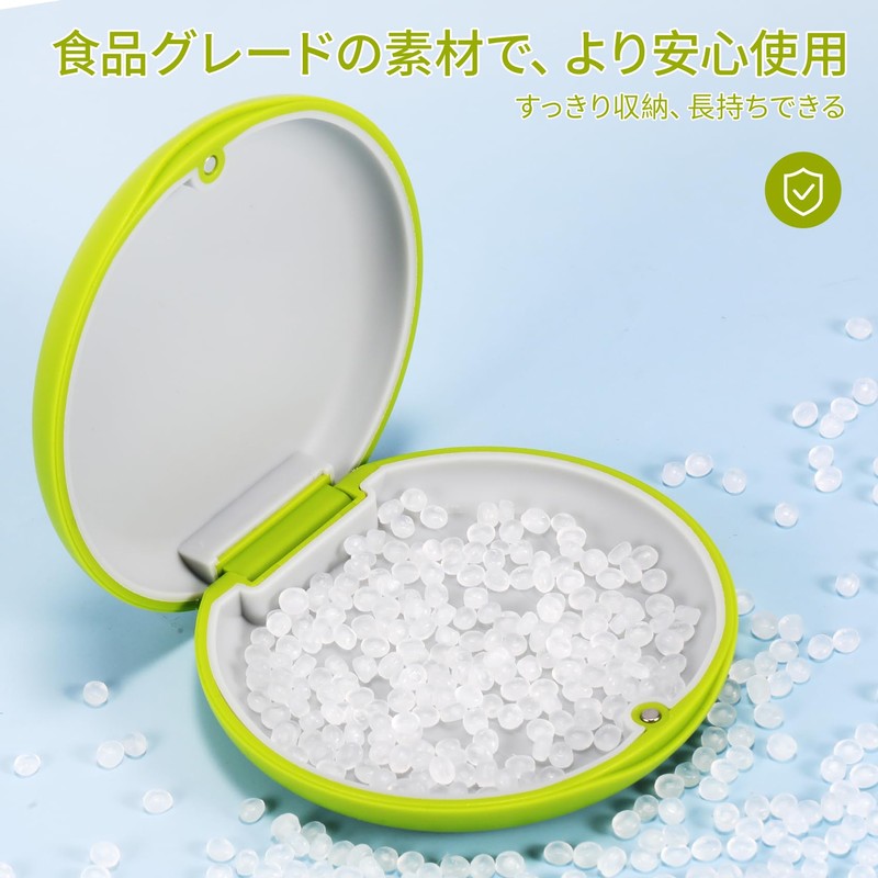 Annhua Thin Magnetic Orthopedic Case Retainer Holder Portable Denture Carry