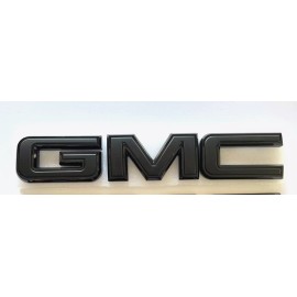 Genuine GM 2019-2023 GMC Sierra 1500 2500HD 3500HD Front BLACKOUT GMC Emblems OEM
