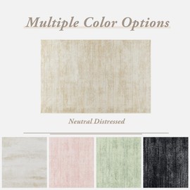 BILEEHOME 9x12 Area Rug for Living Room,Washable Neutral Farmhouse Abstract Large Boho Bedroom Rug