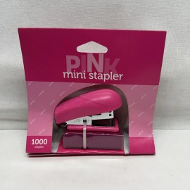 Office Depot Mini Stapler Pink Matching 1000 Staples Office Depot 575-000 OD New