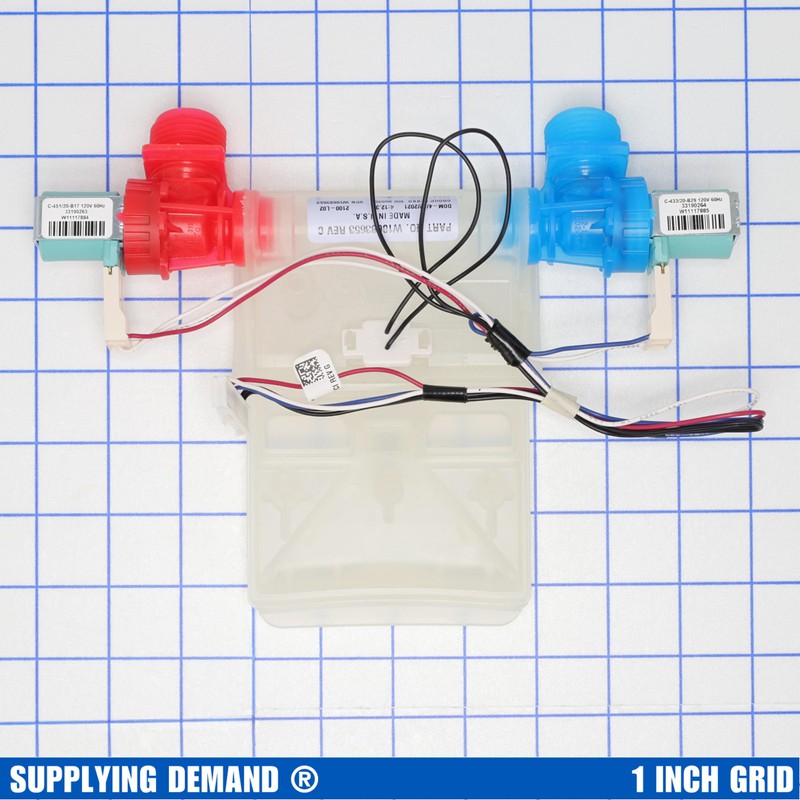 Supplying Demand W10683603 W10423125 Top Load Washer Water Inlet Valve