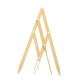 Mobestech 1pc Second Generation Scale Measuring Tool Eyebrow Measuring Ruler Eyebrow Template Eyebrow Marker Ruler Golden Ratio Stencil Molds Eyebrow Trimming Eyebrow Line Stainless Steel