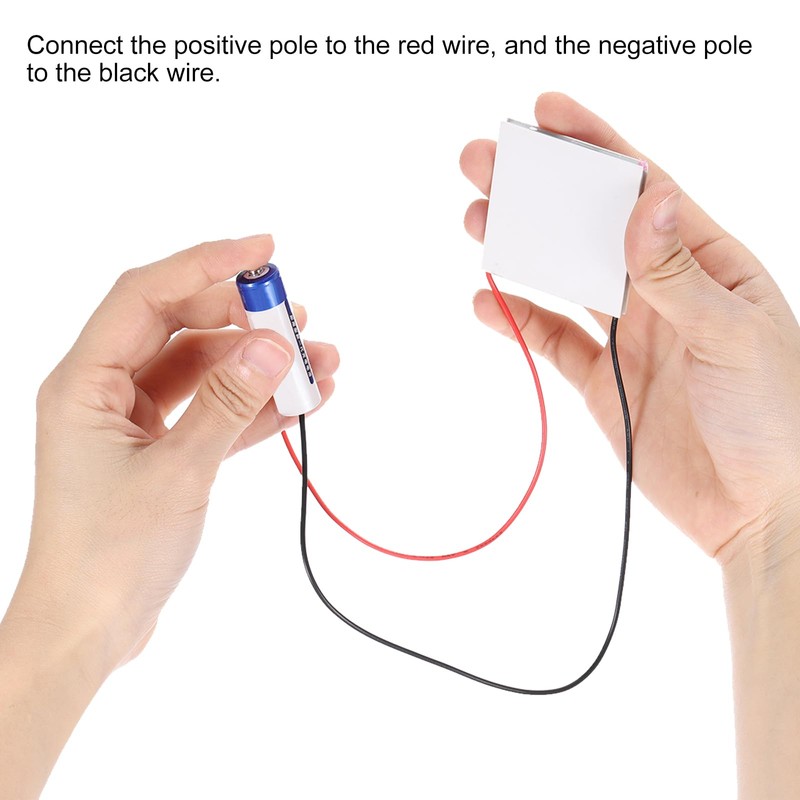 sourcing map TEC1-12702 Semiconductor Refrigeration Tablets 15.8V 2A 17W Heatsink