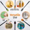 Long Plastic Spoons - 9 Inch - Heavy Duty Long