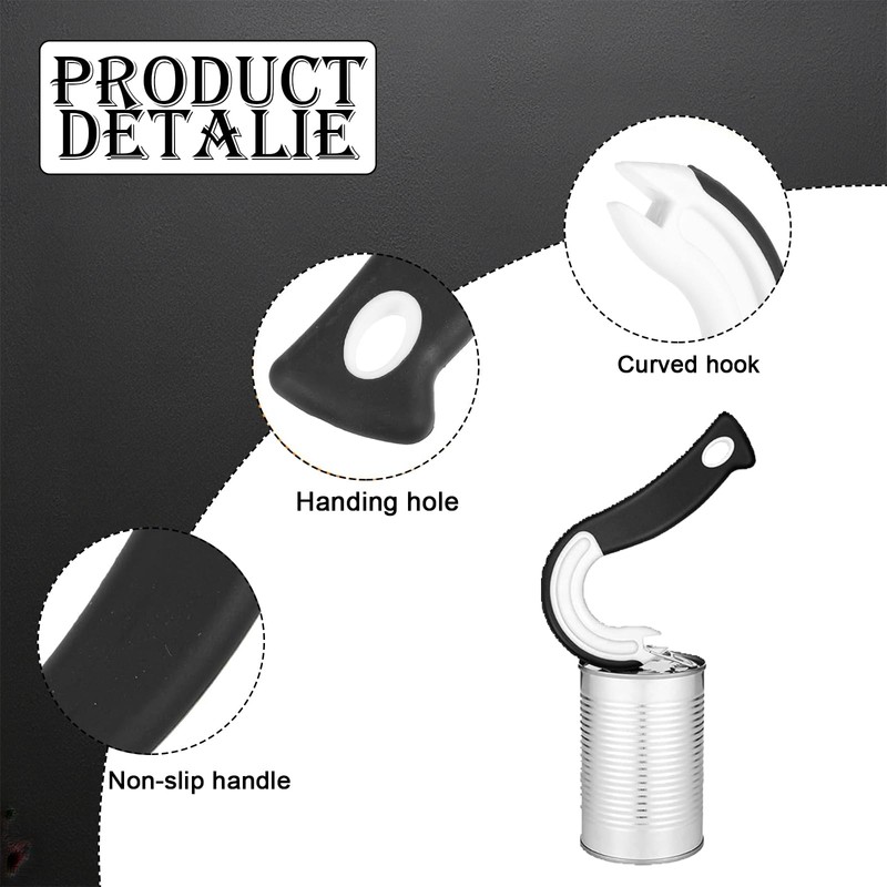 4 Pcs Ring Pull Can Opener Aid, Can Pull Tin