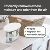 airBoss Anywhere Dehumidifier with Activated Charcoal for Moisture Control and