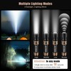 SKYFIRE LED Flashlights High Lumens,10000mAh Super Bright Rechargeable Flashlight,Zoomable,Four Modes,Waterproof