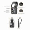 ASHATA Soporte de Adaptador Universal para Telfono Celular, Mini Microscopio