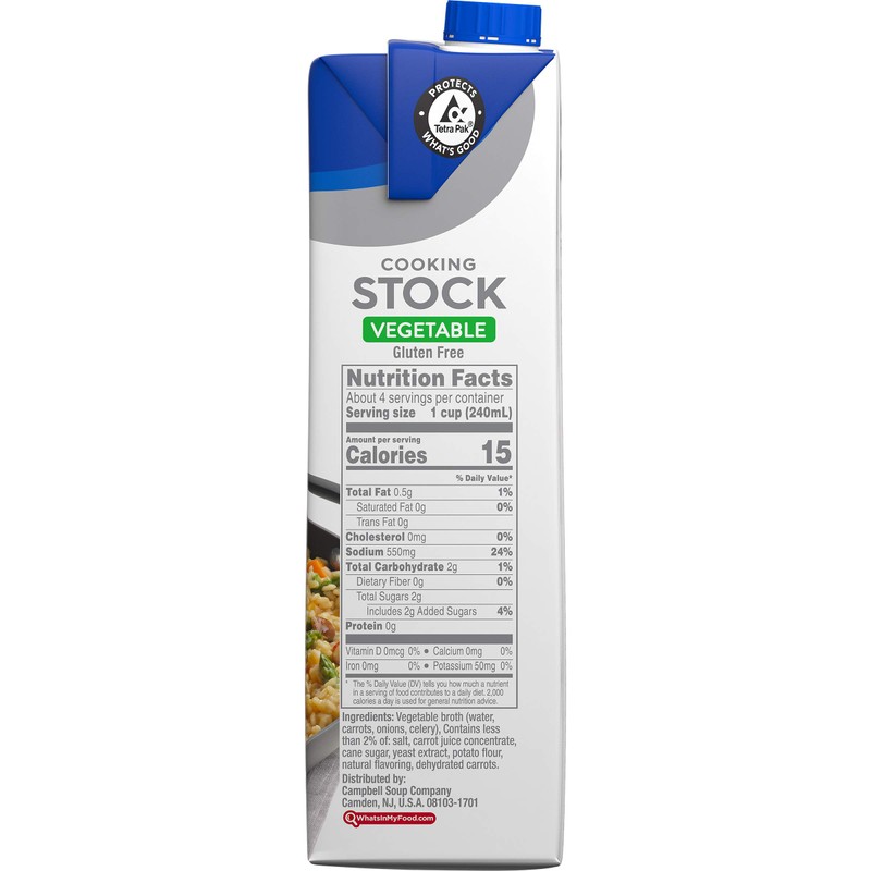 Swanson Vegetable Cooking Stock, 32 oz. Carton (Pack of 12)