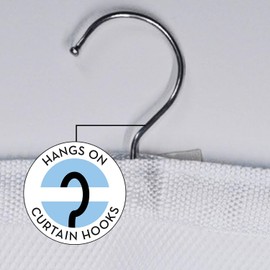 Lohas Select Quick Dry Fabric Bath Mesh Pockets Shower Organizer with 6-Pocket