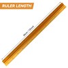 SZXMDKH 30cm Triangular Scale Ruler, Metal Ruler for Architects 1:100,