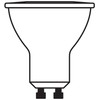 OSRAM Dimmable PAR16 LED Reflector Lamp with GU10 Socket, Warm