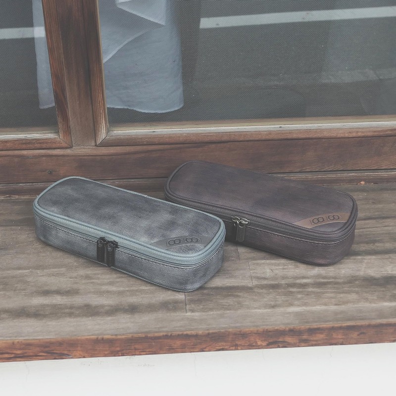 LOONLOON 600 Pencil Case, Rust Brown, casual