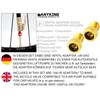 Presta Presta Presta Bicycle Valve Replacement Set 30 Pieces
