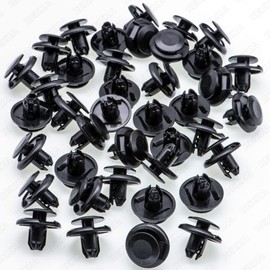 Rexka 40pcs Radiator Cover Clips Compatible with Toyota Lexus 90467-08217 4Runner FJ Cruiser Tacoma GX470