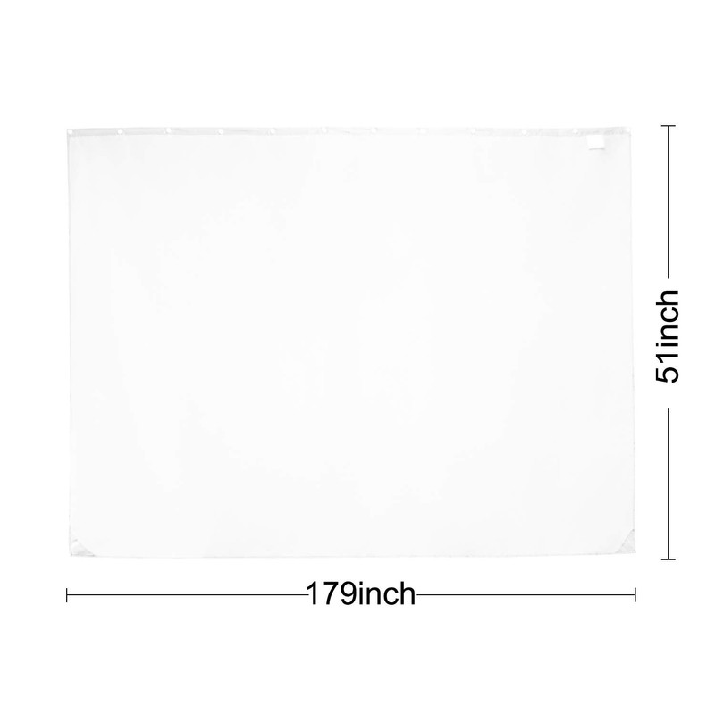 Fabric Snap-in Liner 179" W x 51" H - Hotel