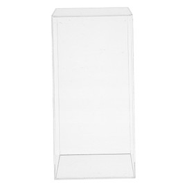 WOONEKY 400% Scale Bear Model Display Box Acrylic Display Case Protect Showcase Your Miniatures
