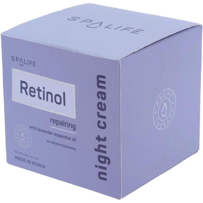 RETINOL NIGHT CREAM Spa Life 70 gr