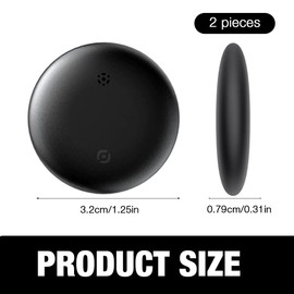 HIULLEN Android Smart Tracker, Koffer Tracker, Bluetooth Key Finde kompatibel mit für Google Mein Gerät Finden APP (Android NUR) Wasserdicht,Austauschbarer Akku für Keys,Luggage,Suitcase, Wallet