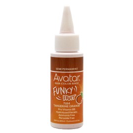 Avatar Funky Fruit Semi-permanent Hair Color Rinse 2.8 oz Tangerine Orange 6 pieces