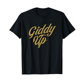 Giddy Up, Vintage, Western T-Shirt