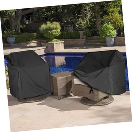 KITANDOVE Garden Chair Cover Outdoor Furniture Covers for Winter Patio Rocking Chair Protector Outdoor Furniture Covers Waterproof Outdoor Covers Waterproof Patio Chair Cover