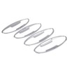 4 pcs Car Chromium Electroplating Door Handle Cup Bowls Cover