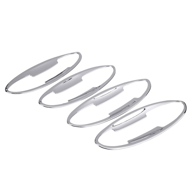 4 pcs Car Chromium Electroplating Door Handle Cup Bowls Cover
