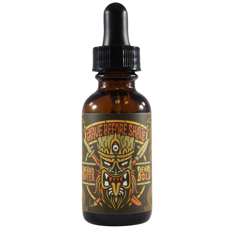 GRAVE BEFORE SHAVE HEAD HUNTER BEARD OIL