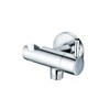 Design WC/Bidet Hand Shower Complete Set with Shut-Off Valve Round